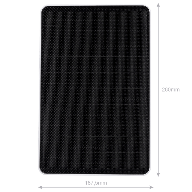 Nivian 9W USB Solar Panel for Battery IP Cameras, Monocrystalline, IP65, 3m Cable Included