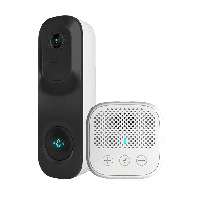 VicoHome Smart Wi-Fi Video Door Bell with chime, 100% wireless battery operated