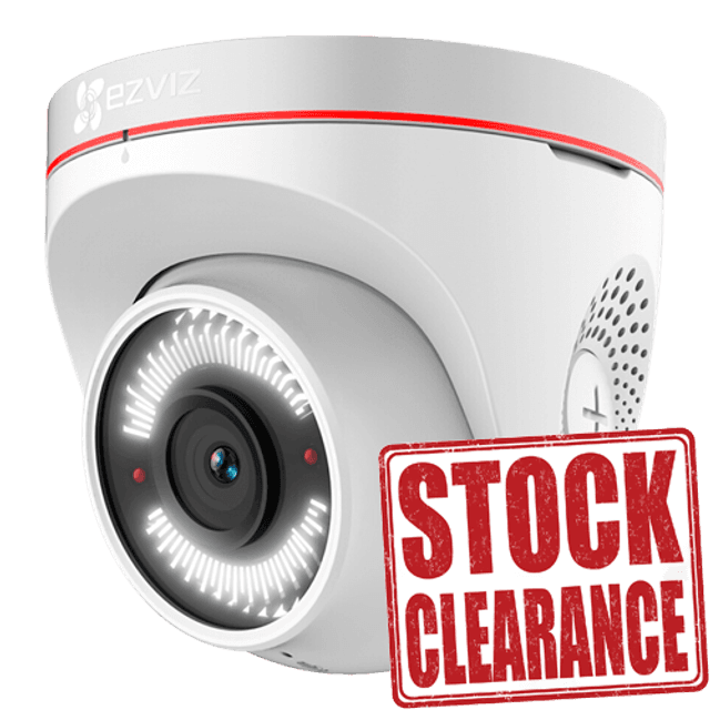EZVIZ C4W 2MP WiFi Outdoor Camera H.265, 2.8mm Lens, IR 30m, Audio, Siren &amp; Flash, IP67